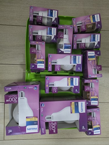 Philips led e27 bianco - bianco, caldo