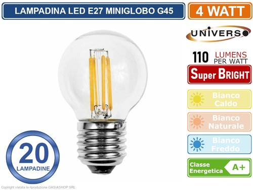 Pezzi lampadina led - 20,