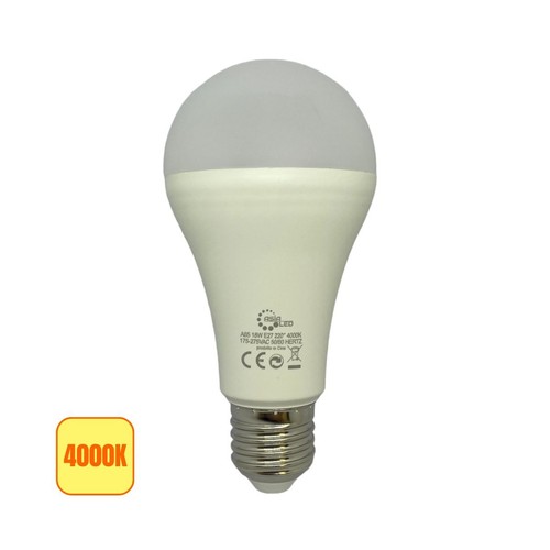 Lampadina led e27 18w a65 - lampadina,