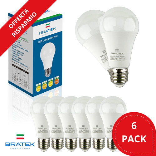 6pz lampadine led e27 - 6pz,