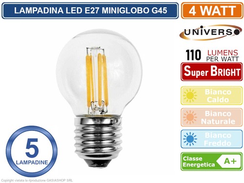 Pezzi lampadina led universo - 5,