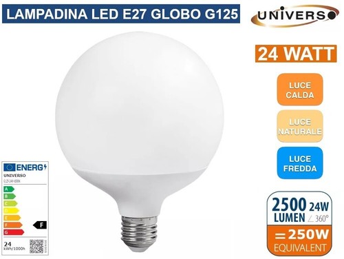 Lampadina led e27 - led, 24w