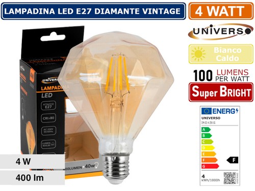 Lampadina led vintage forma - lampadina,